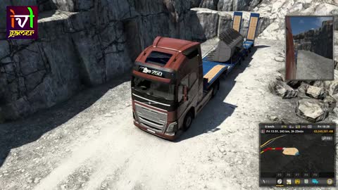 VOLVO FH GLOBETROTTER XL 360 Degree View- ETS 2 1.46 - #ets2 #volvo #360degreeview #shorts