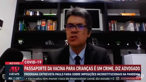 Entrevista com Paulo Faria Tema Vacinação dia 27/01/2022.