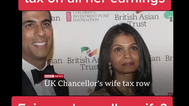 Rishi's wife will pay UK tax on all her earnings