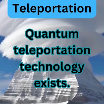 Conspiracy Theory of the day: Quantum teleportation