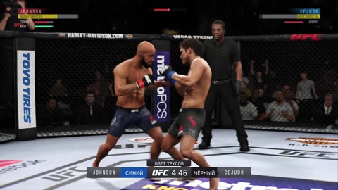 PS4 bot Demetrious Johnson vs user Henry Cejudo