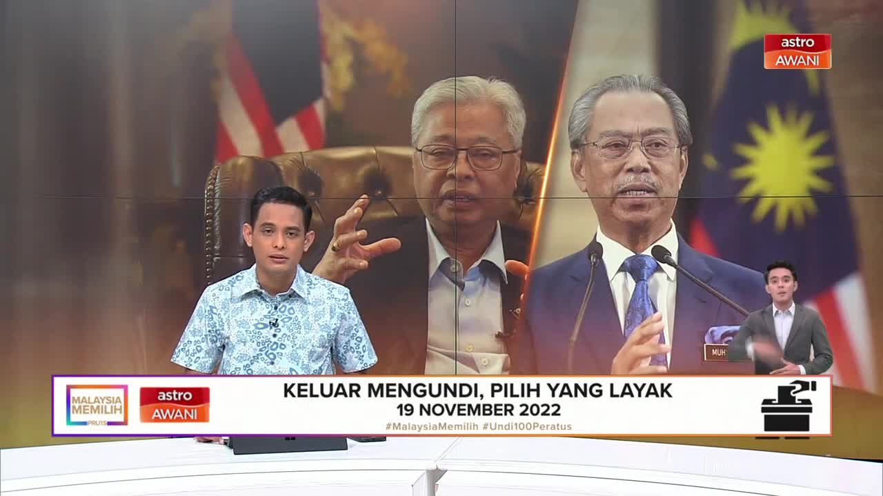 PRU15 _ Ismail Sabri bidas Muhyiddin, minta cermin diri dulu