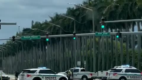 Authorities view shooting near Trump's golf club