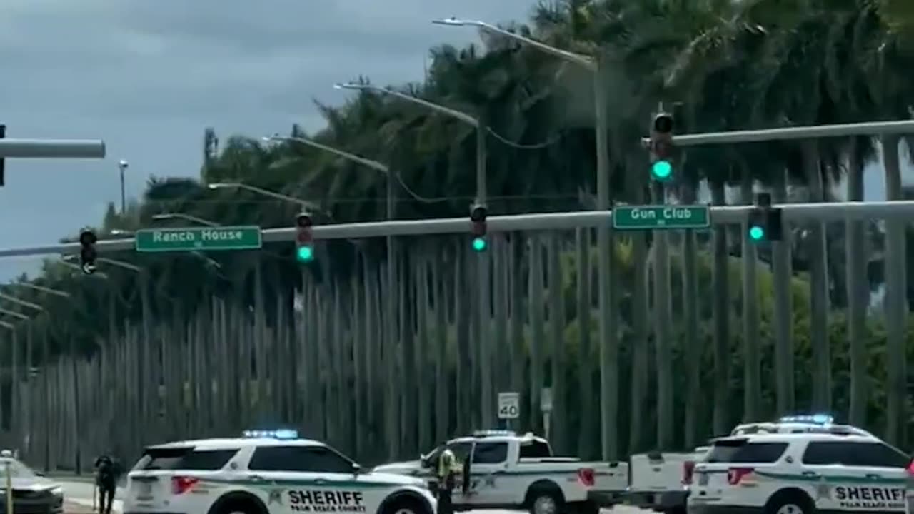 Authorities view shooting near Trump's golf club