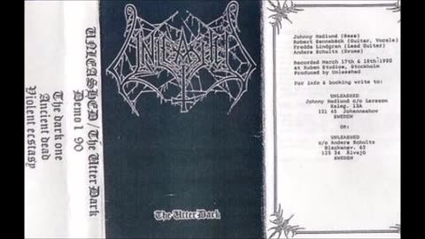 unleashed - (1990) - demo - the utter dark