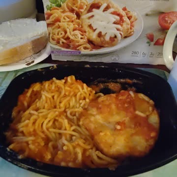 Eating Smart Ones Chicken Parmesan, Dbn, MI, 11/9/23