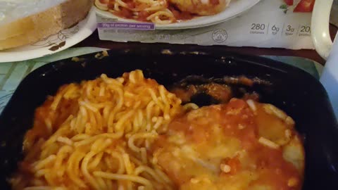 Eating Smart Ones Chicken Parmesan, Dbn, MI, 11/9/23