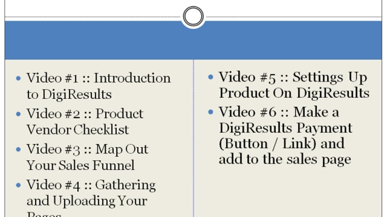 Video #1: Introduction to DigiResults