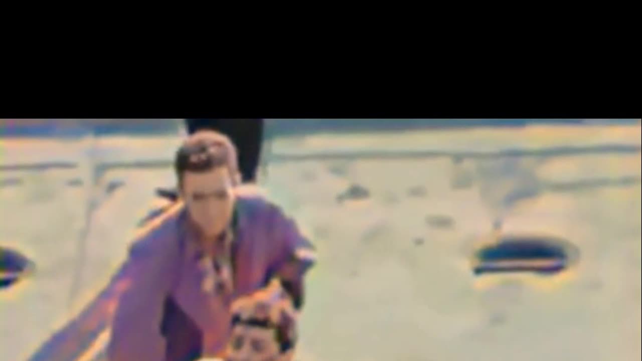 Shell-shocked US Marine after Battle of Peleliu 1944 emotional #Colourized footage 🇺🇸 😔 🎥