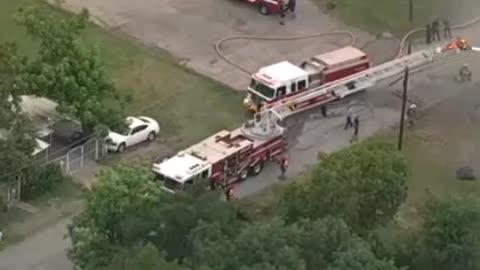 Dallas church fire