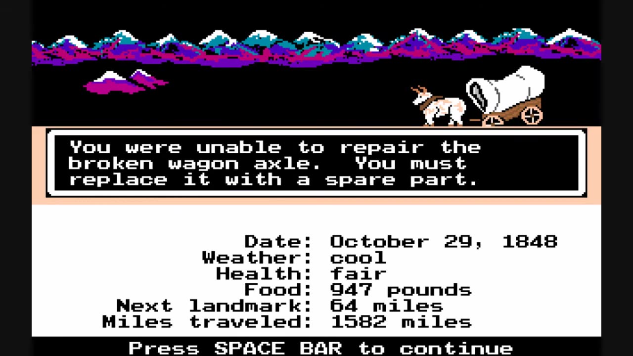 Review of The Oregon Trail (DOS)