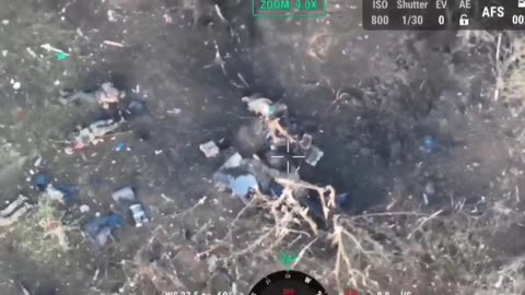 The bodies of the Ukrainian infantry