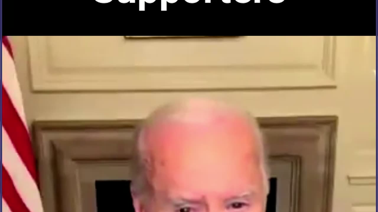 Biden Attacks Trump Supporters