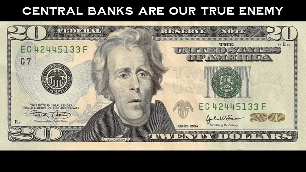 Money Talks....A message from President Andrew Jackson.