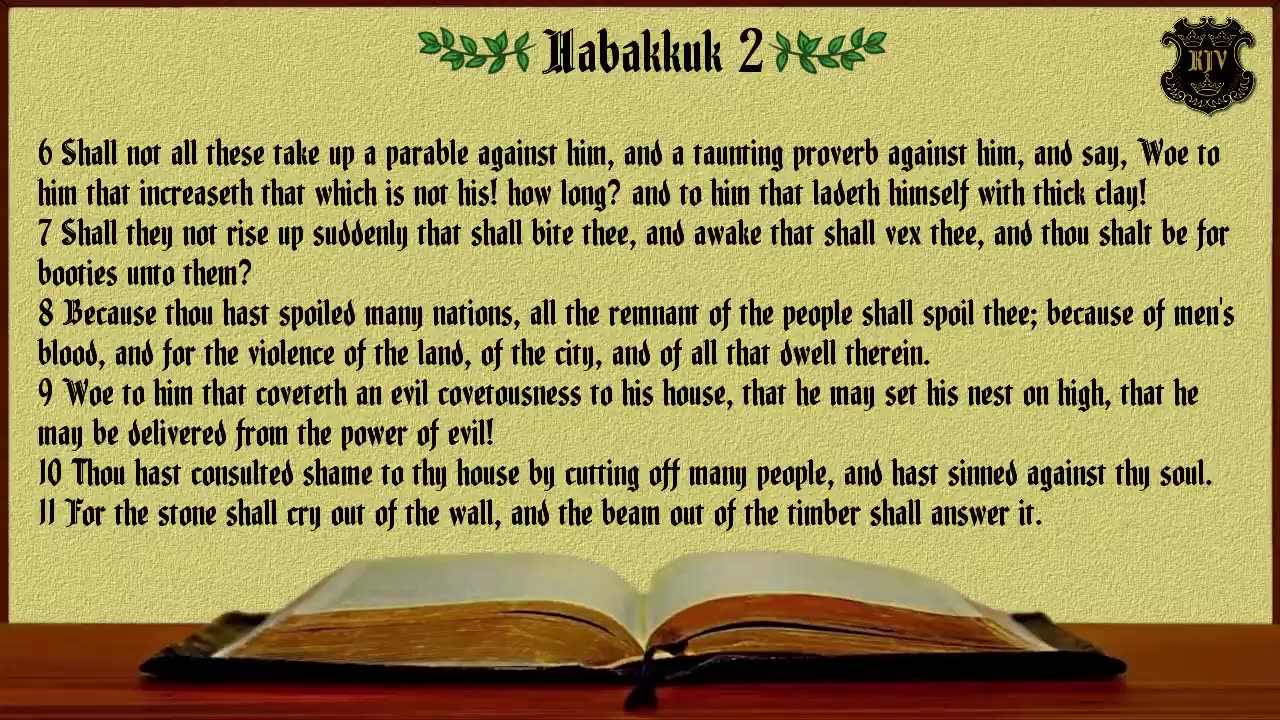 (35) - Habakkuk KJV Dramatized With Words