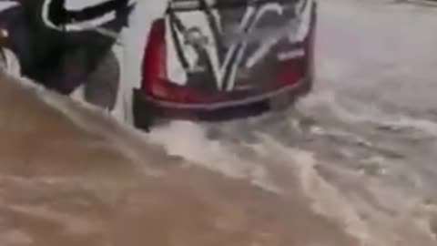 Reckless Actions of Flood Bus Drivers