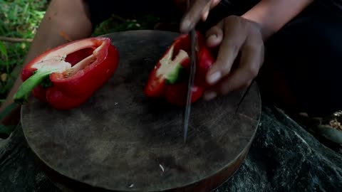 Cooking delicious mushroom