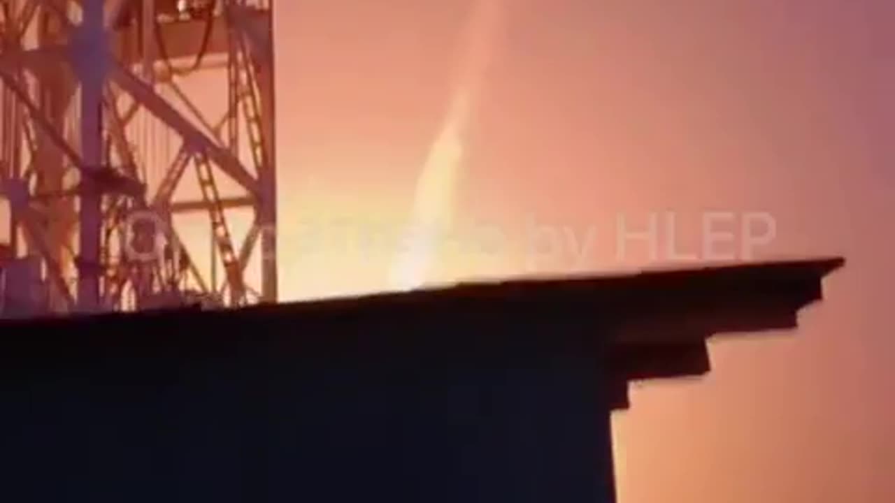 Russian missile hits Dnipro Hydroelectric Power Plant