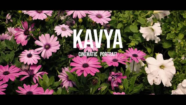 Kavya Cinematic Portrait Video