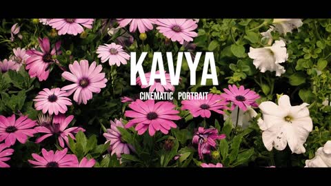 Kavya Cinematic Portrait Video