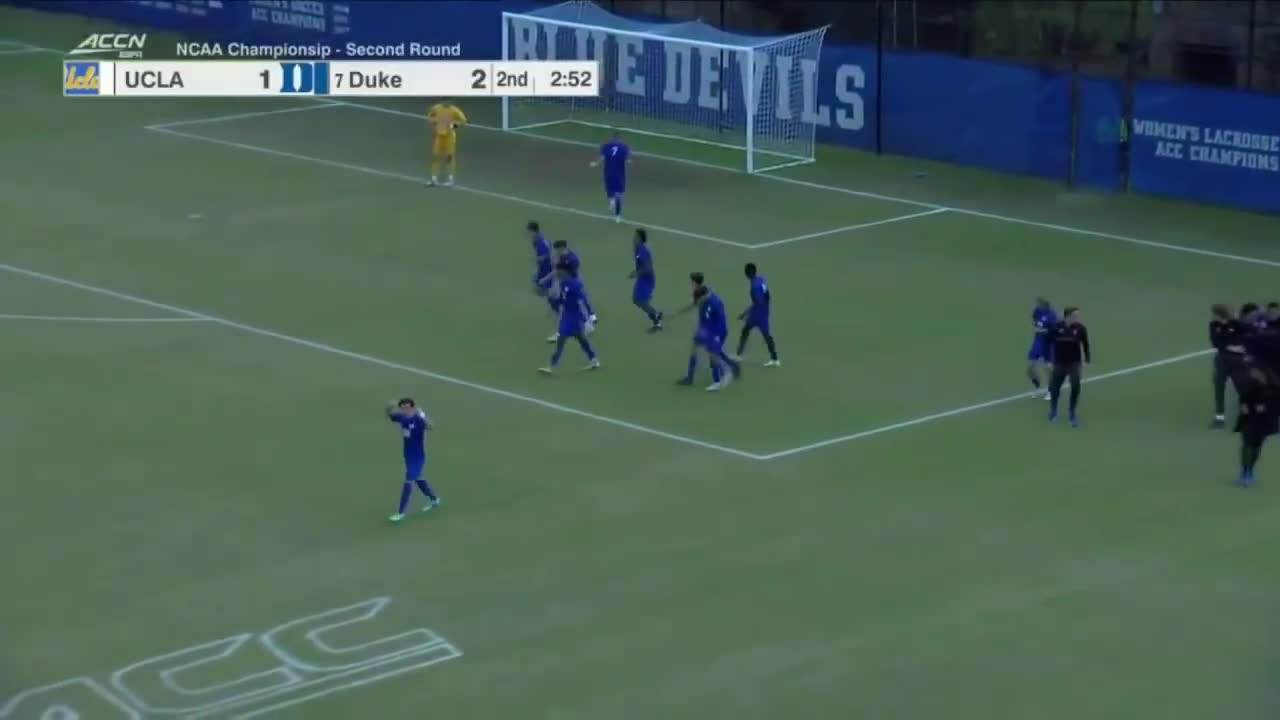 Duke Soccer Player Gets Rocked After Taunting UCLA Goalie