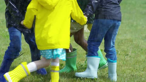 Learn happiness from children