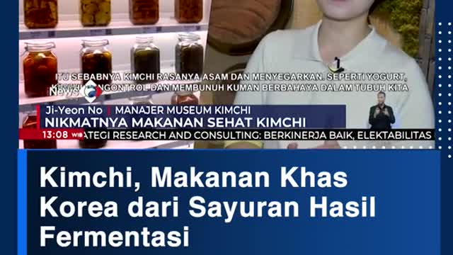 Kimchi, Makanan KhasKorea dari Sayuran Hasil Fermentasi