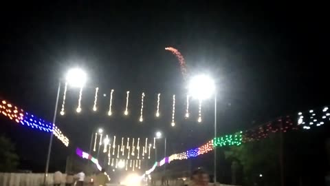 Light Decoration Road in India