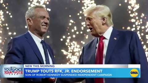 RFK Jr. endorses Donald Trump