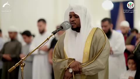 صلاة التراويح ليلة ٩ رمضان الشيخ مختار الحاج مسجد أم أيمن - الشارقة