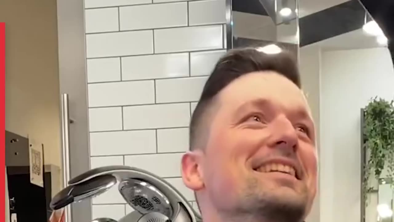 Barber pulls wholesome pranks on his clients