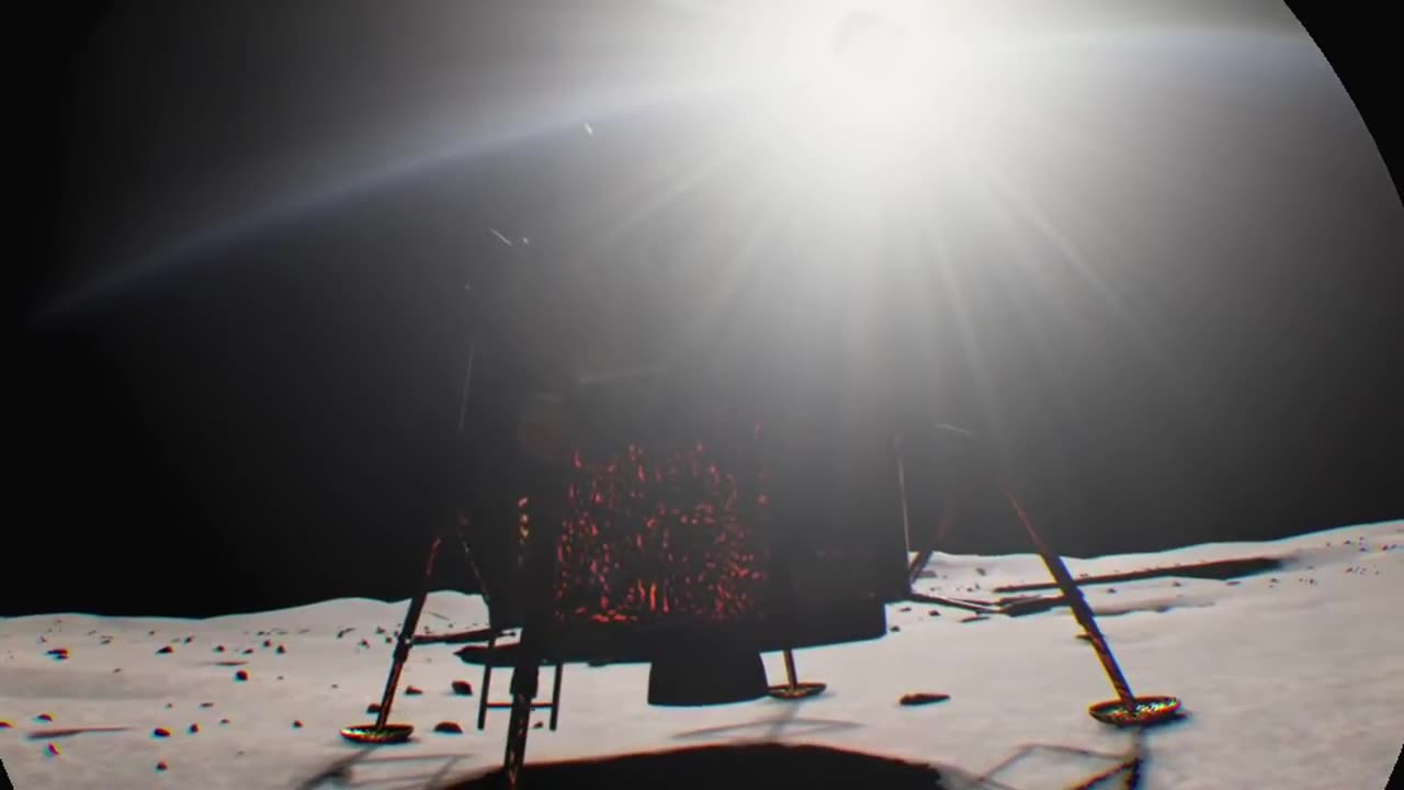 Walking in moon