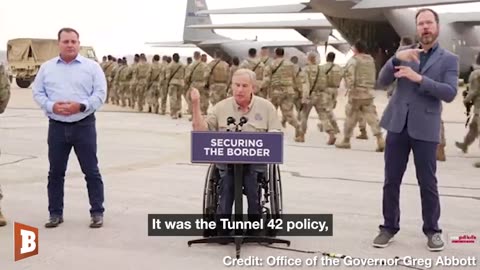 Texas Governor Greg Abbott says Biden is causing a disaster this Thursday