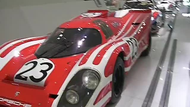 Porsche 917 023 filmed in April 2012 at Stuttgart Museum