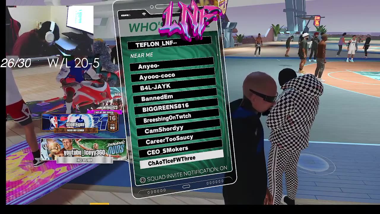 Day 7 - Part 3 - Tyceno & YoThatsEj Wager - Grind For 2k Logo - 1 Of Da Goats - #LNF