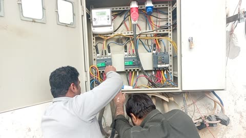 Electrical Panel Board Wiring | 3 Phase Panel Board Wiring In Hindi