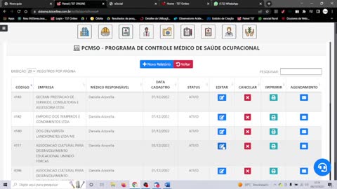 Ajuste PCMSO Relatorio analitico