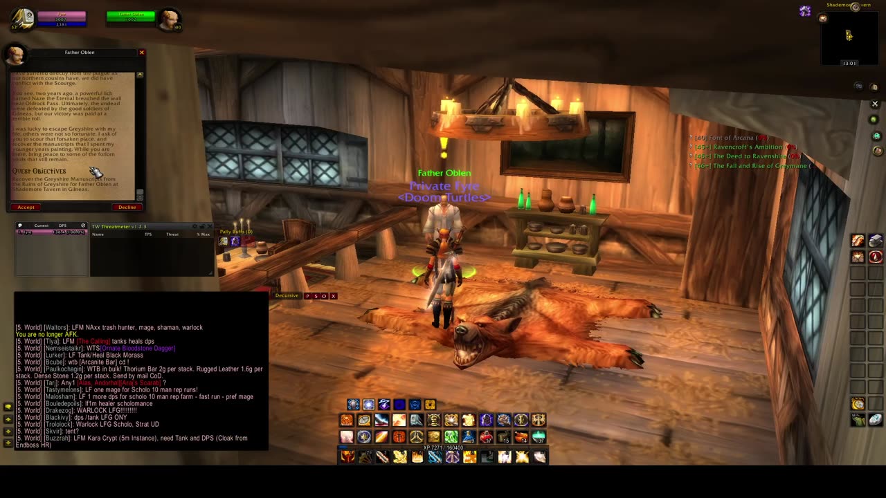 Turtle Wow - The tales of Gilneas - paladin POV - P5 - - "Shademore Tavern" quest hub