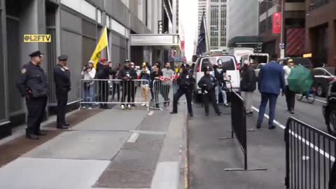 Hillary Clinton In NYC-Chants Of Murderer and Lock Her Up
