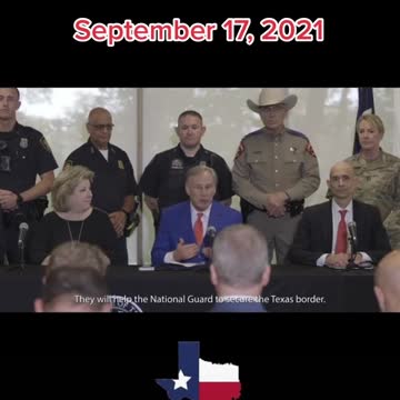 Texas Steps Up and Votes in Law to Fund Securing The Border!!!