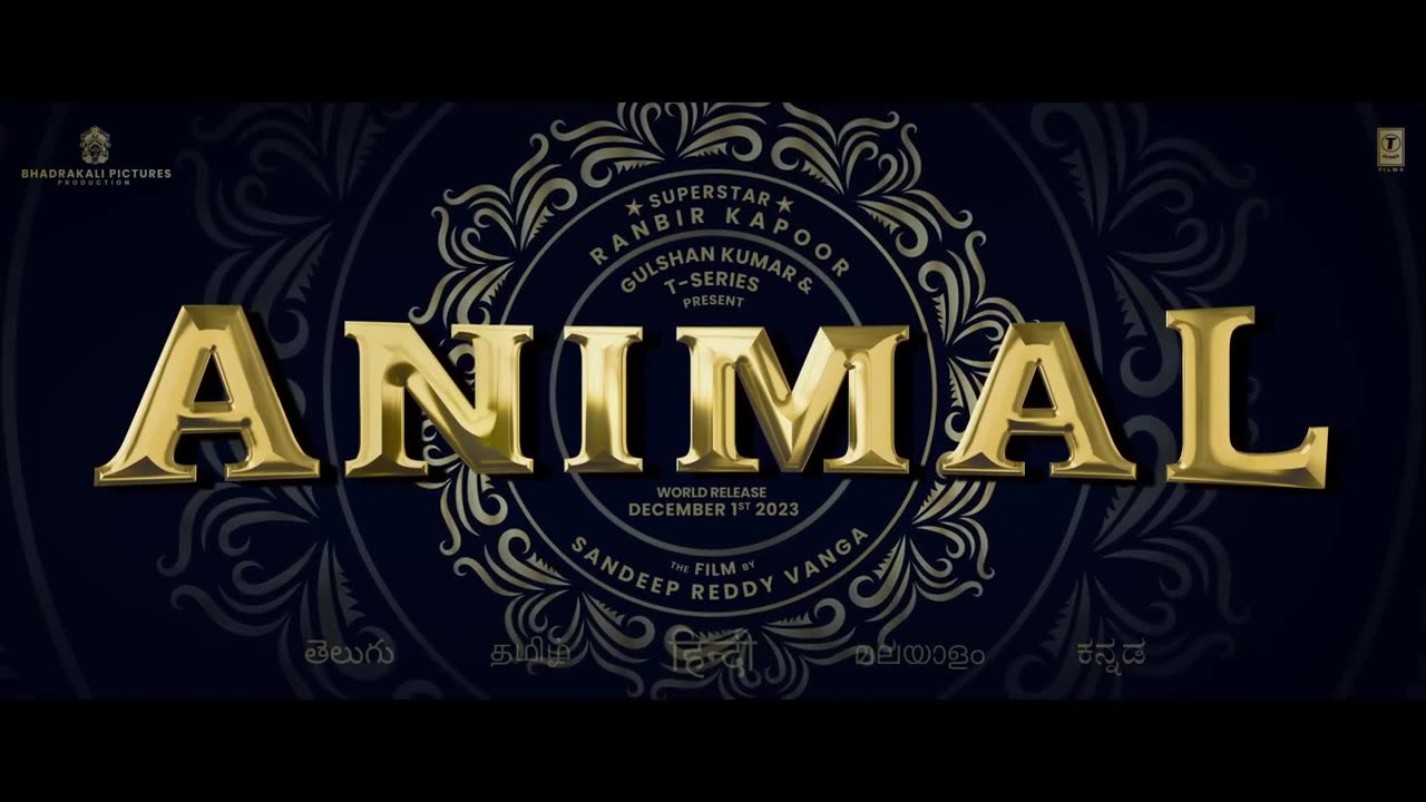 ANIMAL (OFFICIAL TRAILER): Ranbir Kapoor | Rashmika M, Anil K, Bobby D | Sandeep Vanga | Bhushan K