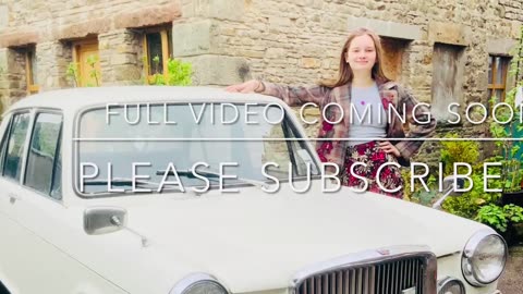 Classic car automatic kick down shocker Princess puts on the power