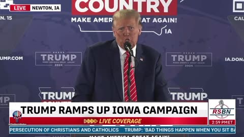 トランプ大統領は、2020年の盗まれた選挙の後、内戦を避けるために撤退したと示唆している。