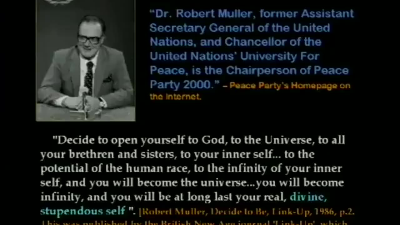 THE UN AND THE OCCULT AGENDA - RedPillDrifter