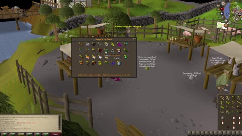 Grinding Thieving Level on OS RuneScape enjoy the ambience