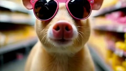 funny pig