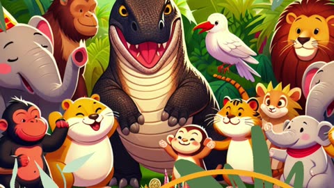 Animal cartoon video/animated cartoon video