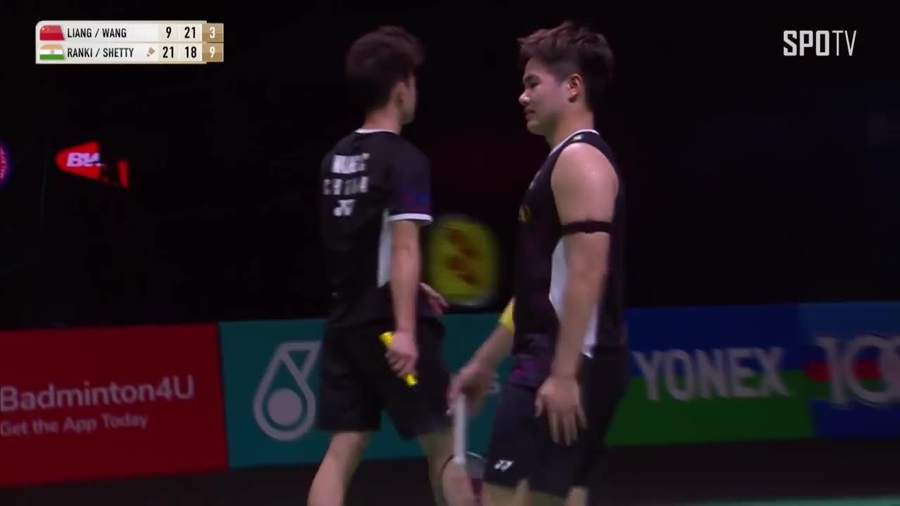 BADMINTON-RANKI/SHETTY VS LIANG/WANG PETRONAS MALAYSIA OPEN 2024