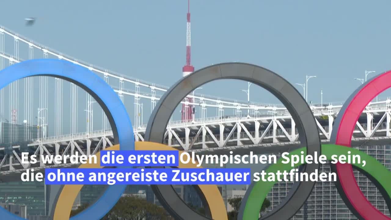 Olympische Spiele in Tokio ohne ausländische Zuschauer