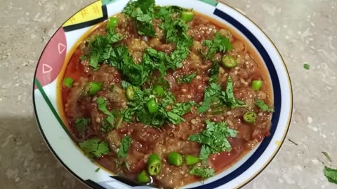Bangan ka bharta easy recipe